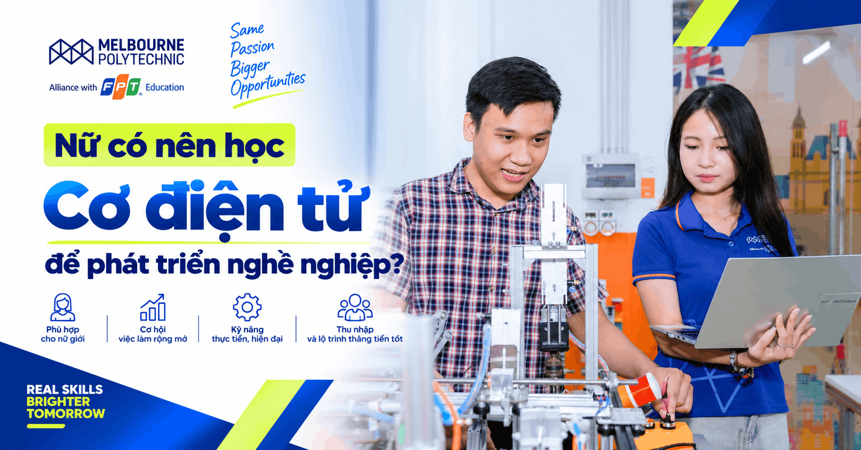 Nữ có nên học Cơ điện tử để phát triển nghề nghiệp?
