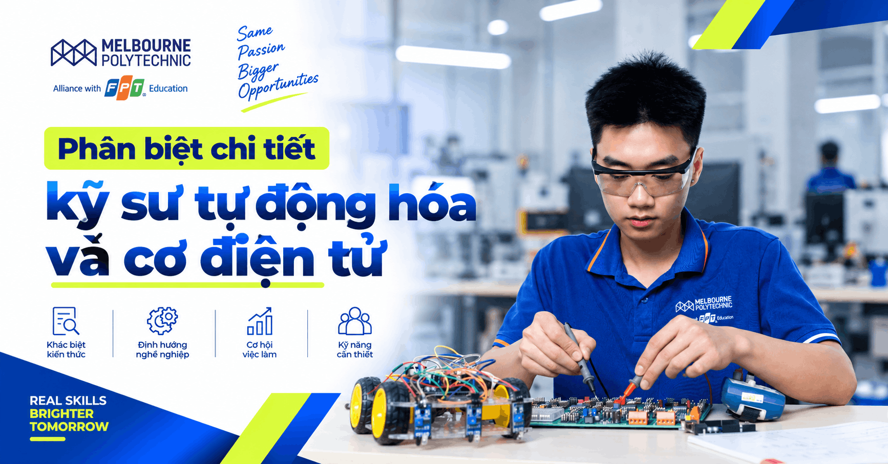 Phân biệt chi tiết kỹ sư tự động hóa và cơ điện tử