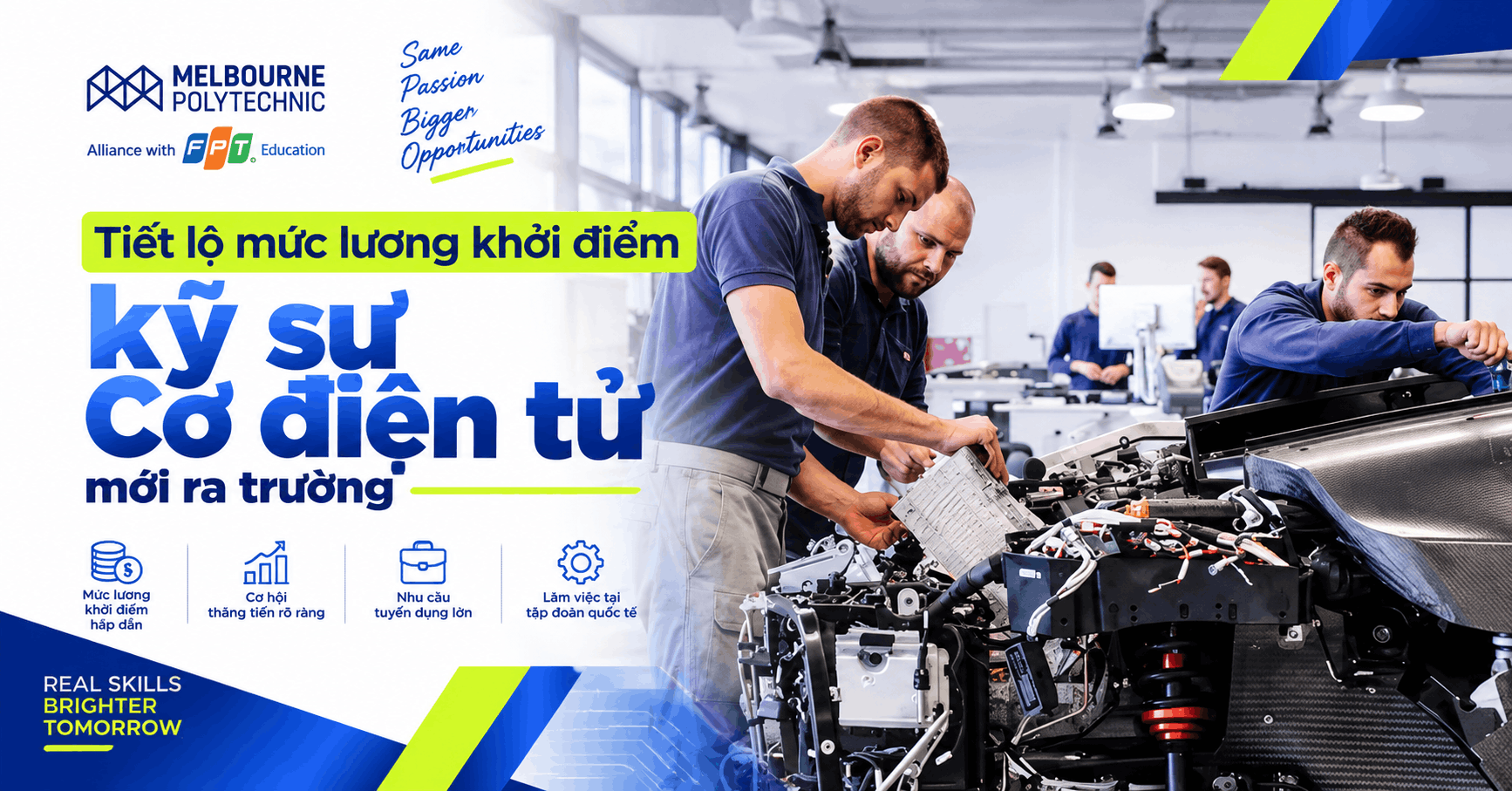 Tiết lộ mức lương khởi điểm kỹ sư Cơ điện tử mới ra trường