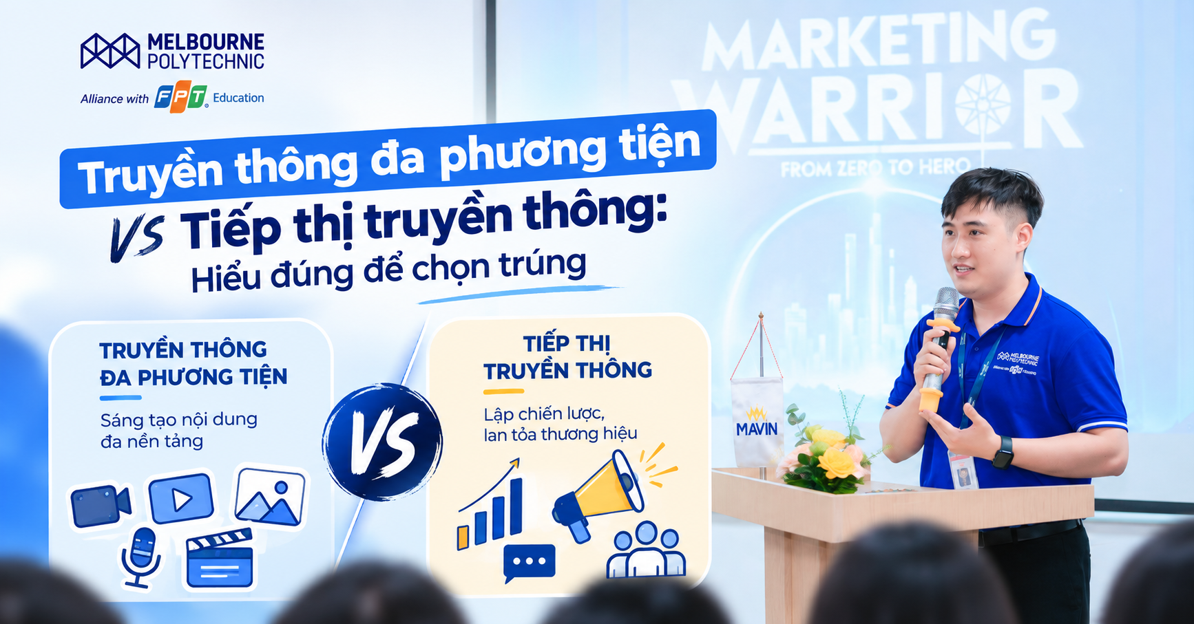 Truyền thông đa phương tiện vs Tiếp thị truyền thông: Hiểu đúng để chọn trúng