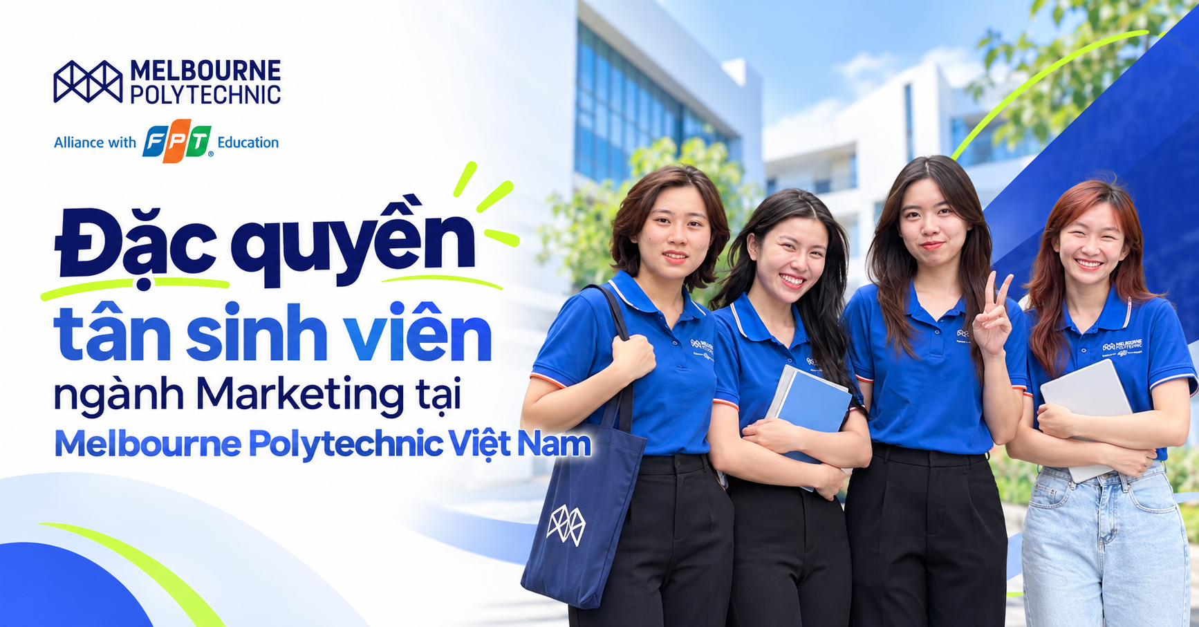 Đặc quyền dành cho tân sinh viên ngành Marketing tại Melbourne Polytechnic Việt Nam 2027