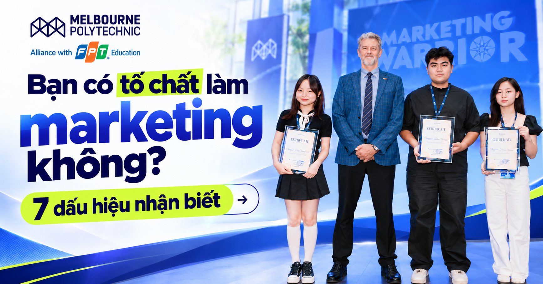 Bạn có tố chất làm marketing không? 7 dấu hiệu nhận biết