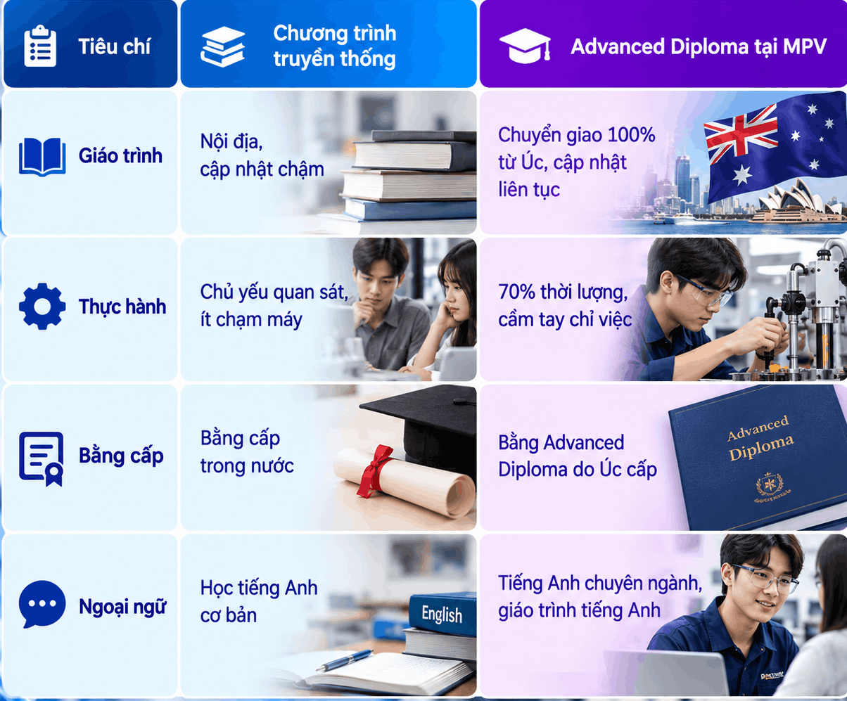 ưu điểm khi học kỹ năng kỹ sư tự động hóa chương trình Úc