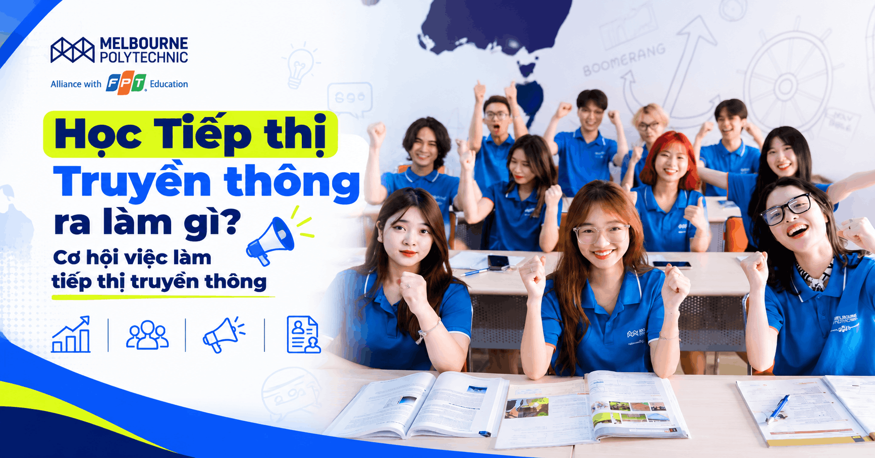 Học Tiếp thị Truyền thông ra làm gì? Cơ hội việc làm tiếp thị truyền thông