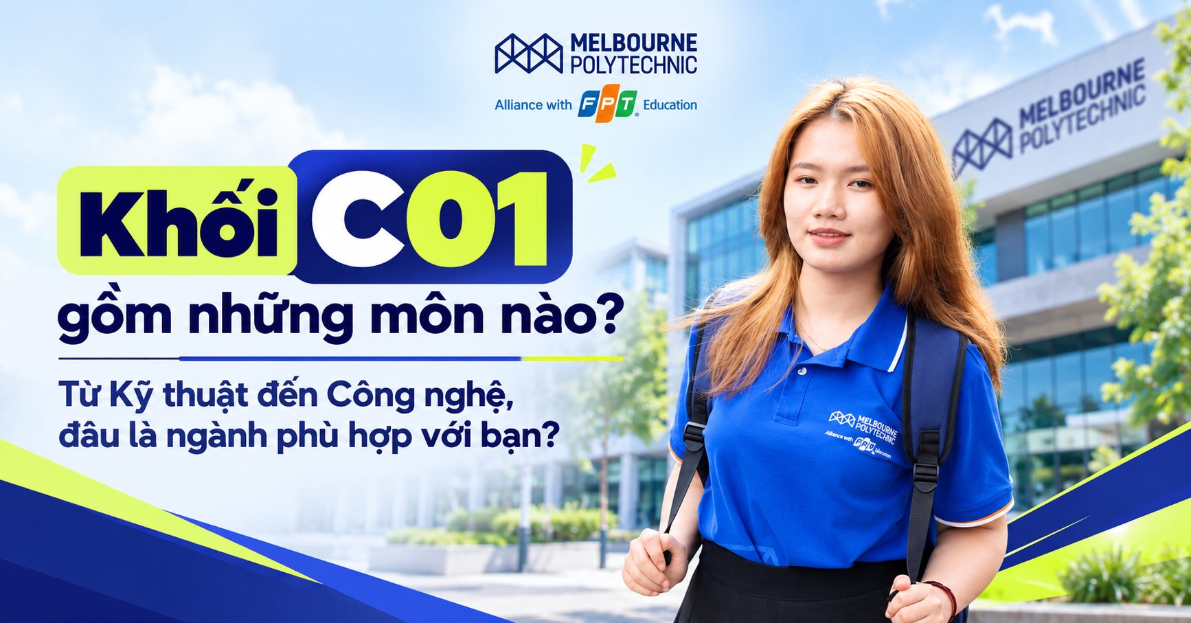Khối C01 gồm những môn nào? Từ Kỹ thuật đến Công nghệ, đâu là ngành phù hợp với bạn?