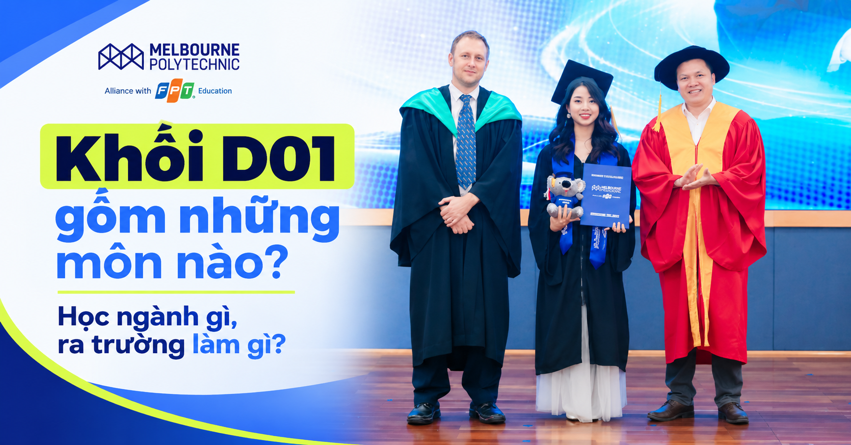 Khối D01 gồm những môn nào? Học ngành gì, ra trường làm gì?
