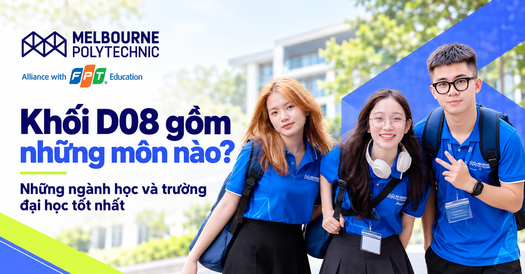 Khối D08 gồm những môn nào? Những ngành học và trường đại học tốt nhất