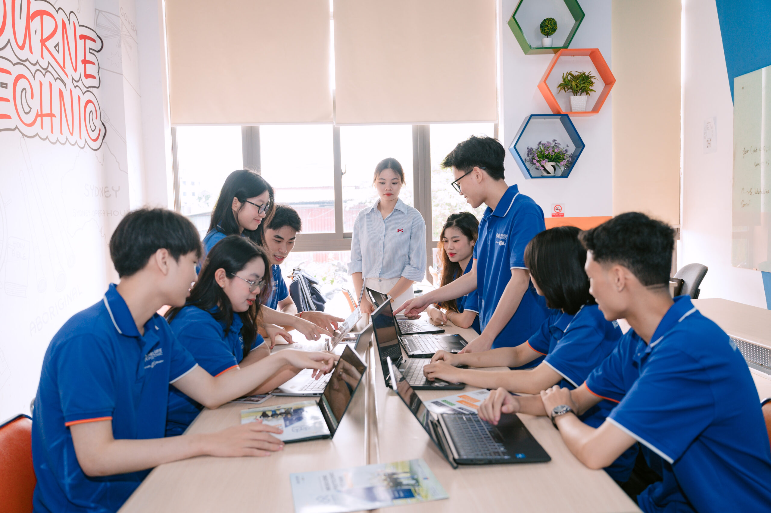 Sinh viên được thực hành với hơn 70% thời lượng
