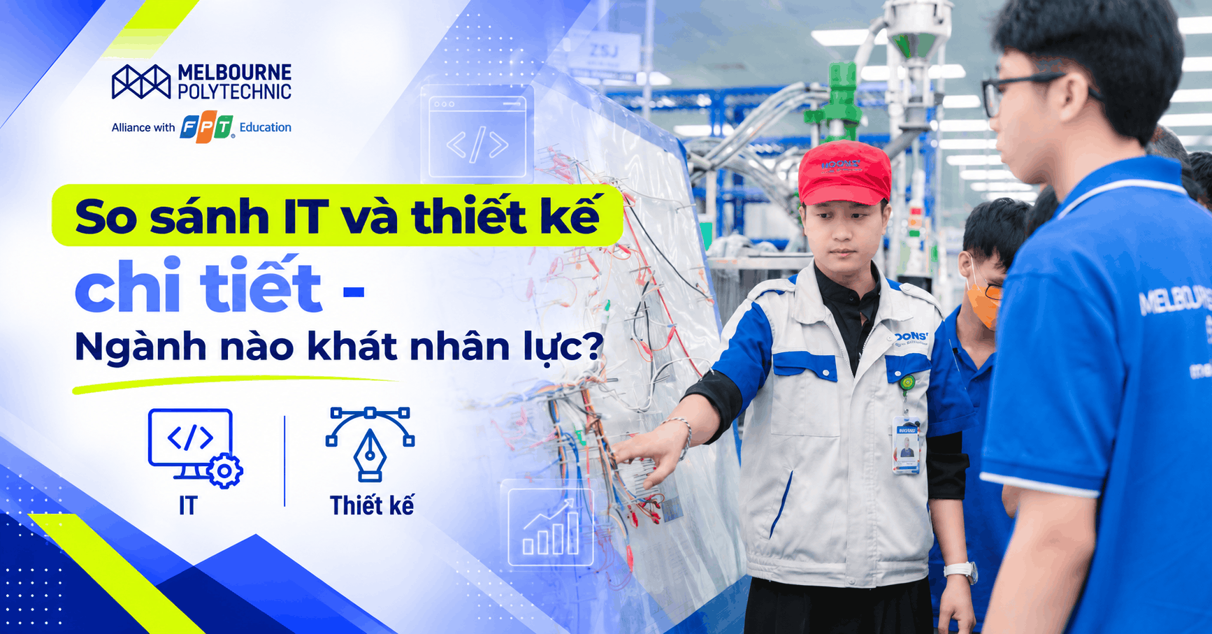 Nên học Công nghệ thông tin hay Thiết kế đồ họa? So sánh IT và thiết kế chi tiết