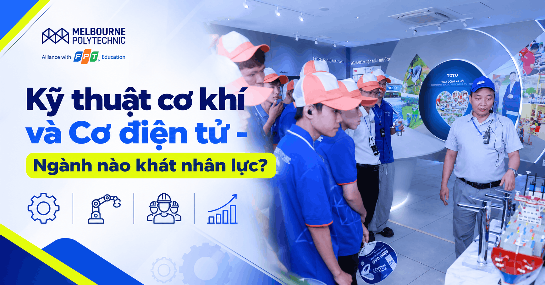 So sánh cơ khí cơ điện tử: Ngành nào khát nhân lực nhất?