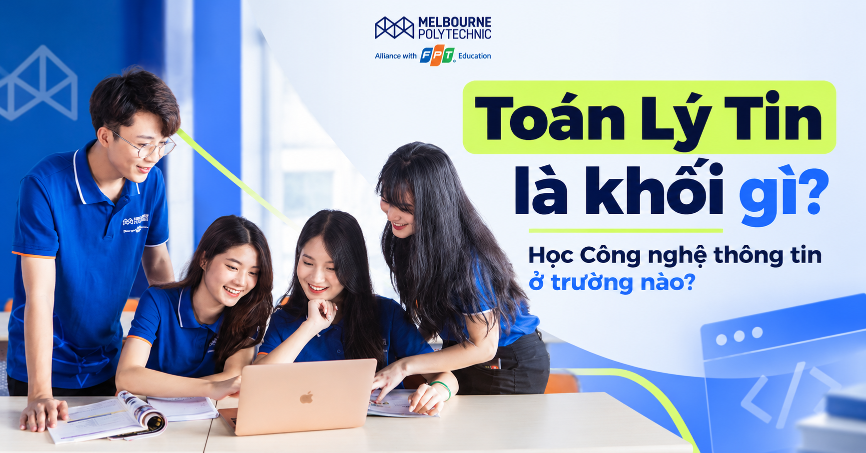 Toán Lý Tin là khối gì? Học Công nghệ thông tin ở trường nào?