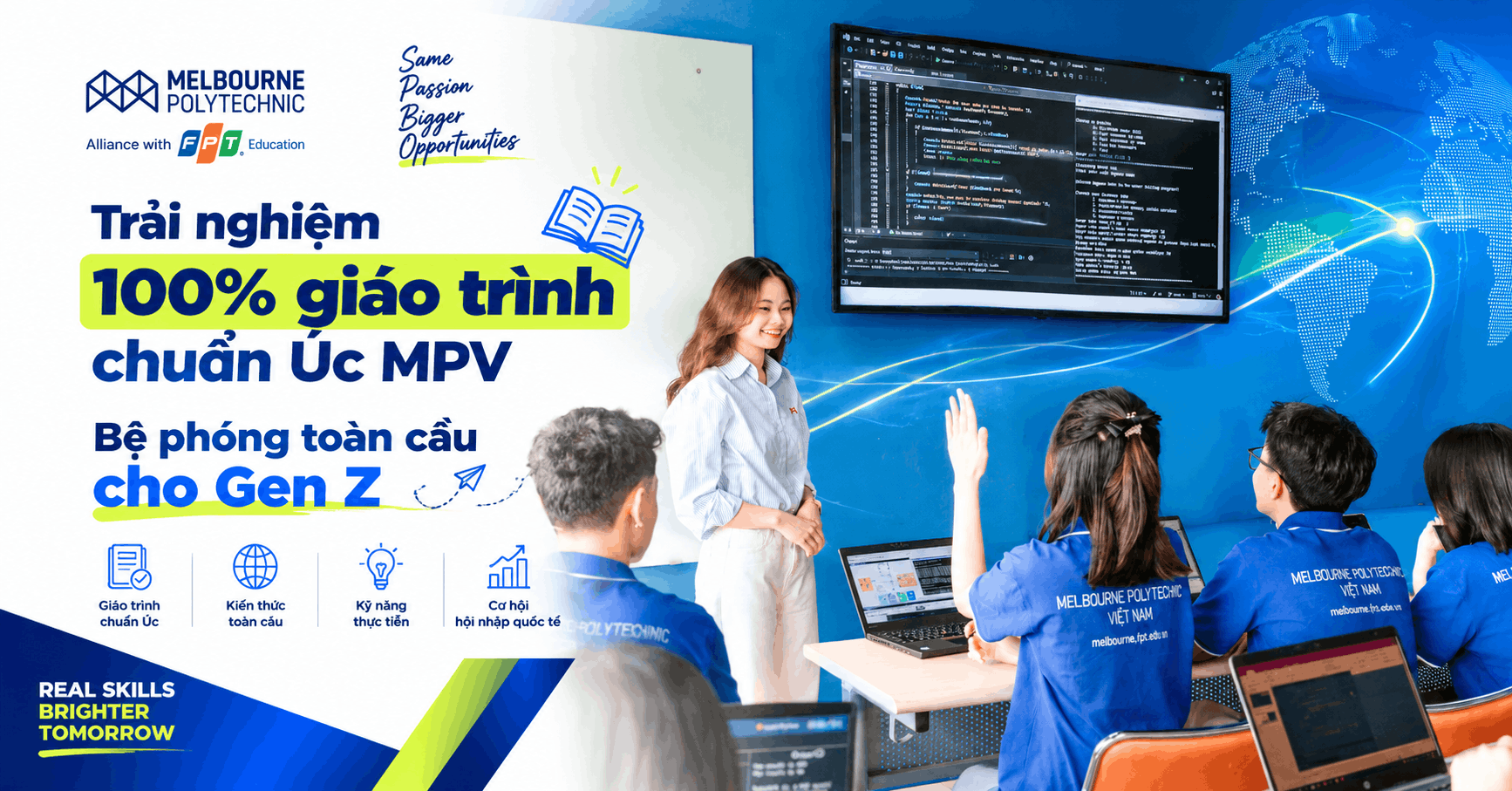 Trải nghiệm 100% giáo trình chuẩn Úc MPV – Bệ phóng toàn cầu cho Gen Z