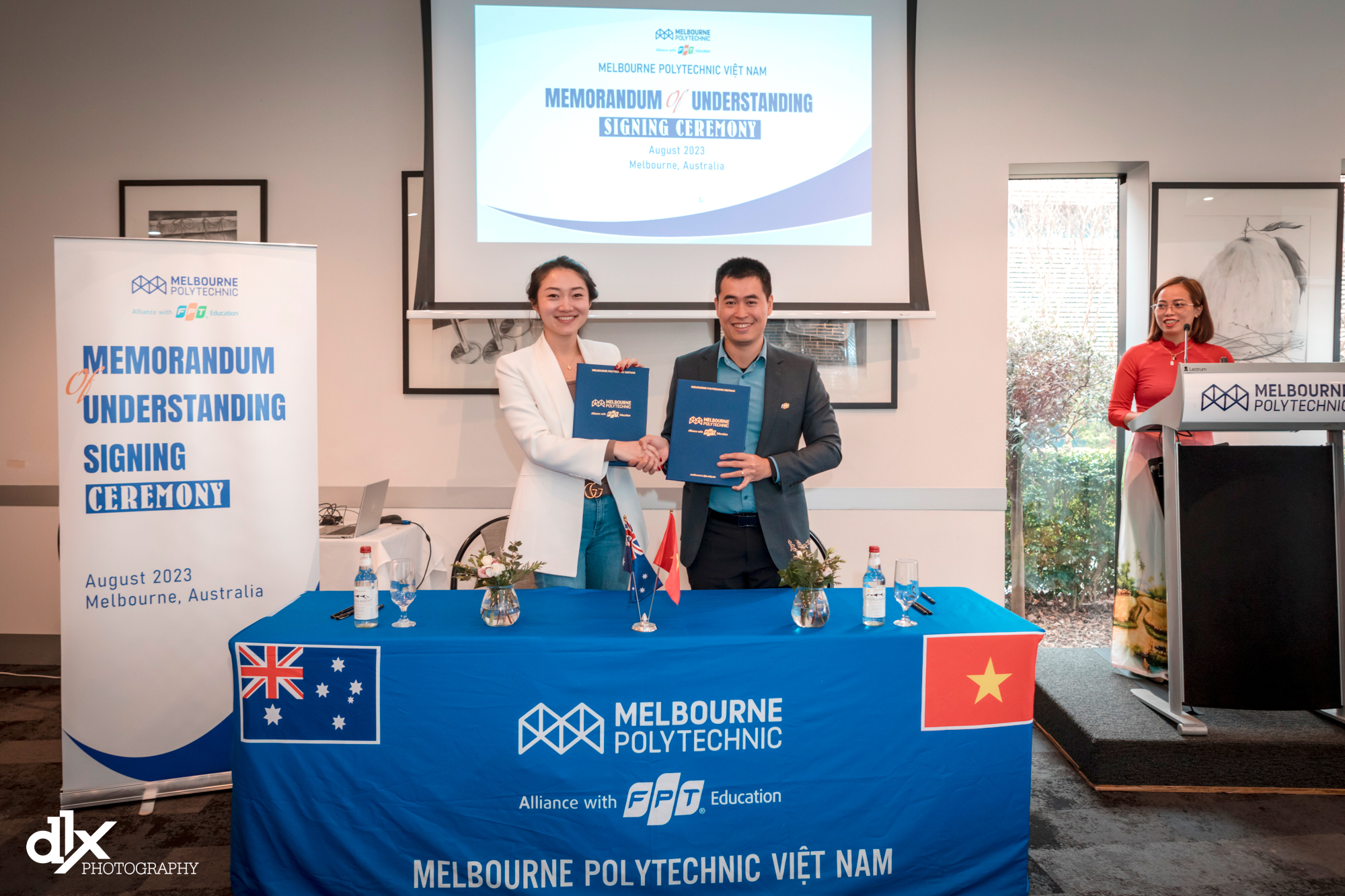 Đại diện Melbourne Polytechnic Việt Nam ký kết hợp tác với doanh nghiệp tại Úc, mở rộng cơ hội nghề nghiệp quốc tế cho sinh viên. Đại diện Melbourne Polytechnic Việt Nam ký kết hợp tác với doanh nghiệp tại Úc, mở rộng cơ hội nghề nghiệp quốc tế cho sinh viên.