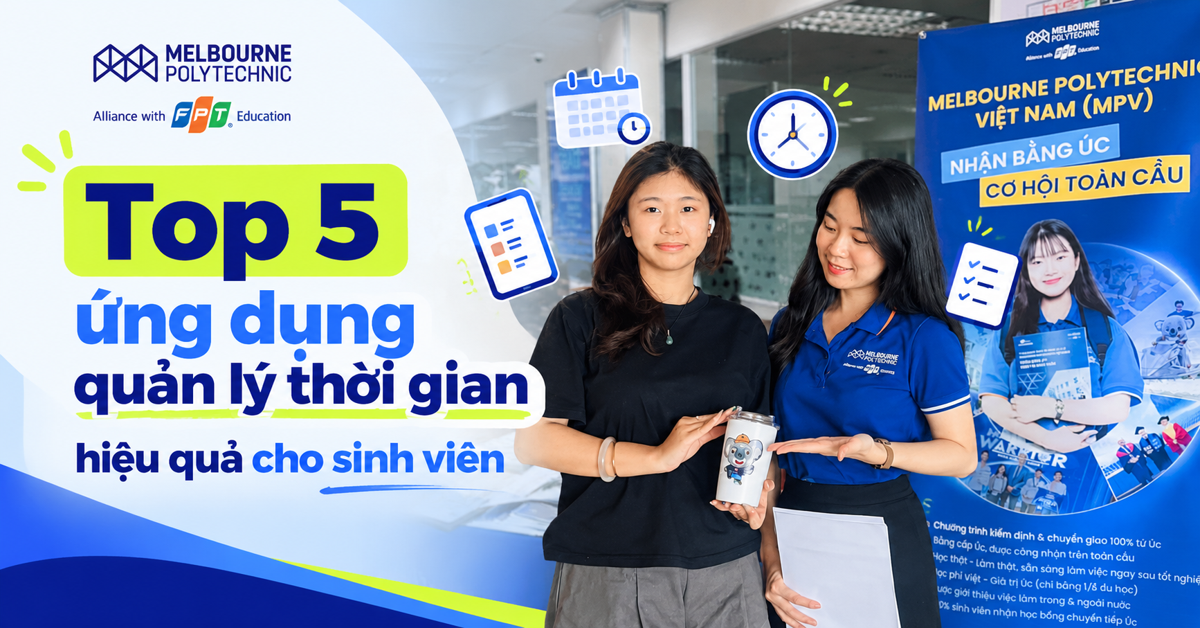 Top 5 ứng dụng quản lý thời gian hiệu quả cho sinh viên